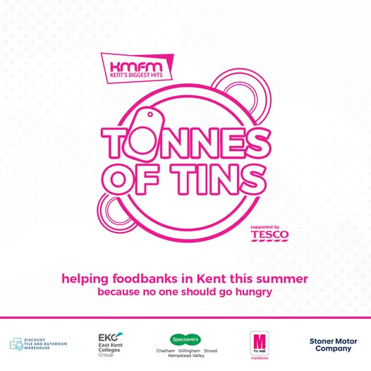 👏 RECORD BREAKING!

😮 The total amount you helped raise for 'Tonnes of Tins' is £11,696!

☺️ THANK YOU so much for making a difference to 16 Kent food banks and for making this the biggest year yet

🥫 Find out more, and see the total for yourself kmfm.co.uk/tot