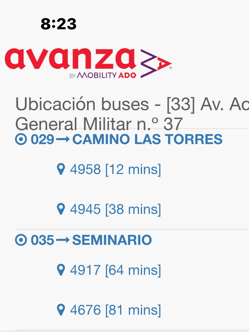 ablanquezc's tweet photo. @ChuecaNatalia @Tatianagaudes 

¿Me pueden explicar estas maravillosas frecuencias de agosto para coger un autobús a las 8 de la mañana? La info es oficial de la web del GPS de avanza con frecuencias, número de autobús y número de poste. https://t.co/v04eomBSVP