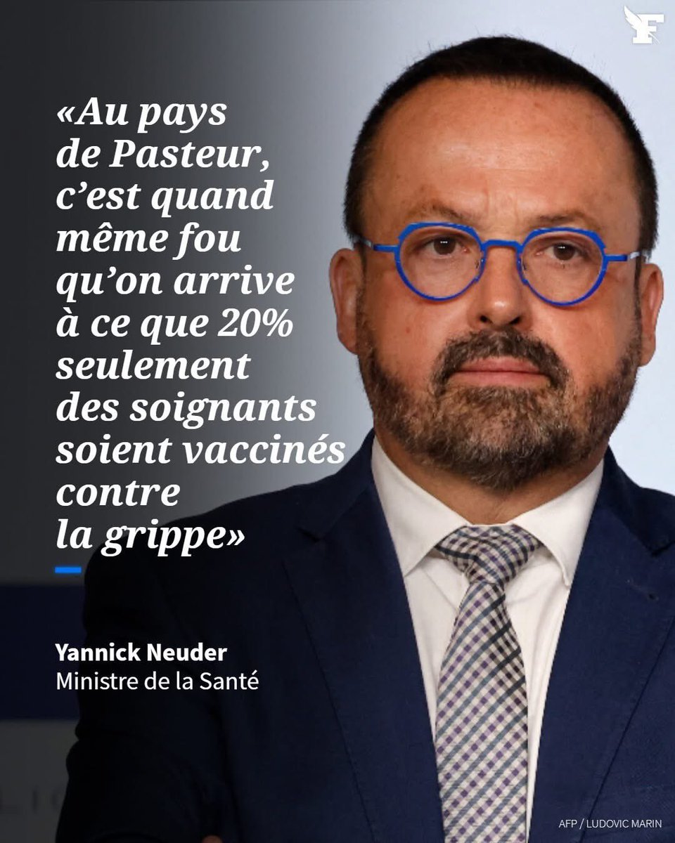 Il a raison !

Au pays de Pasteur l’imposteur, tout le monde doit être adepte de la secte vaccinaliste, fidèle alliée du régime totalitaire “République française”.

En tant que gourou de ces 2 sectes, il est de son devoir de faire piquer toutes les brebis égarées 💉☠️🤑