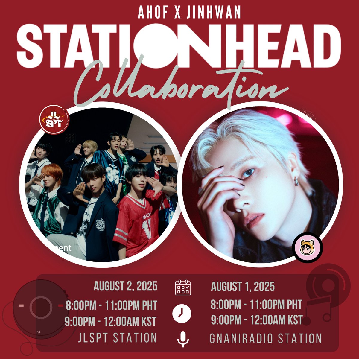 📻 JLSPT x GnaniRadio Collab Stream 📻

Calling all Byeolbitdans and Starflares — join us on StationHead as we stream and show our love for JL, JINHWAN, and AHOF together! 💜
To everyone trying for tickets — wishing you all the luck. We’re rooting for you and truly hope you
