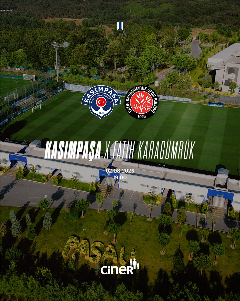 Yeni sezon öncesi son hazırlık maçı!
🆚 Fatih Karagümrük
📍 Turgay Ciner Spor Tesisleri
🗓️ 2 Ağustos | 🕖 19.00