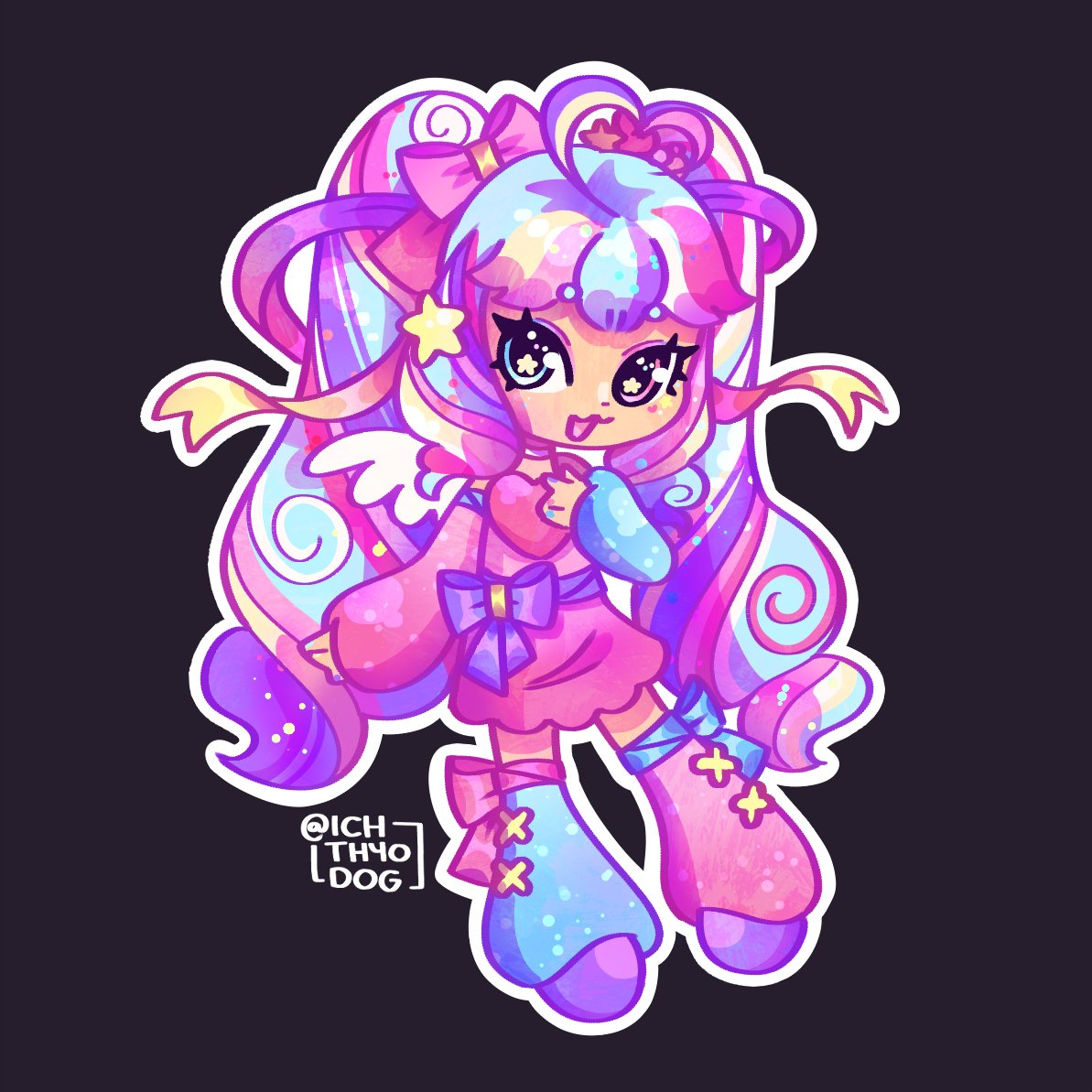 1.3K COLLAB RAFFLE 🎉
to enter:
✅ retweet this post
✅ follow me 
✅ follow <a href="/atllghe/">meeb</a> 
🌈 (optional) comment the character you'd want for your prize!!
ends AUGUST 9TH!!