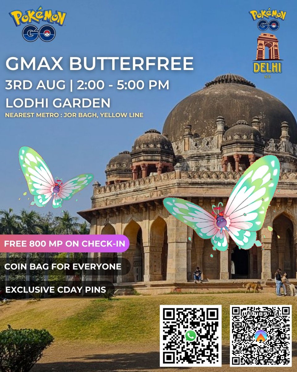 Pokémon Go Delhi tweet media