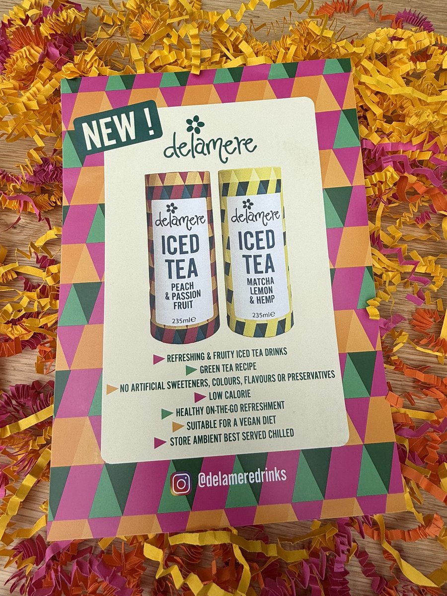 [Gifted] Delamere Iced Tea! 👀 Super tasty iced tea in two awesome flavours. Peach &amp; passionfruit and lemon matcha &amp; hemp 🍑🍋 Grab some now at Asda 💚 #delameredrinks #delamere #icedtea #delamereicedtea #wellthisisnew #gifted