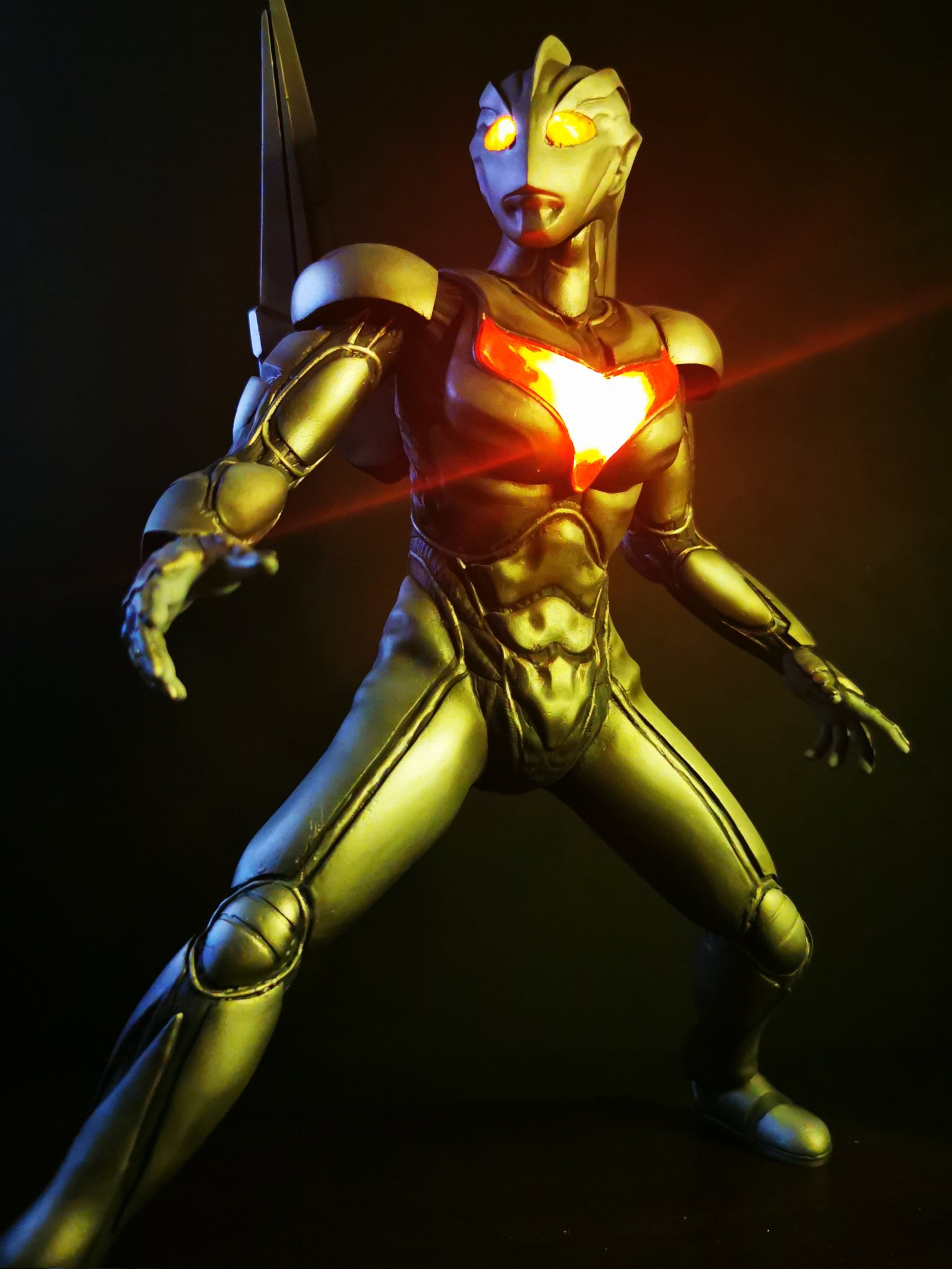 【2L版】写真 ブロマイド ウルトラマンノア 改造品 S H Figuarts ウルトラマンノア 発光 ver｜Yahoo!フリマ