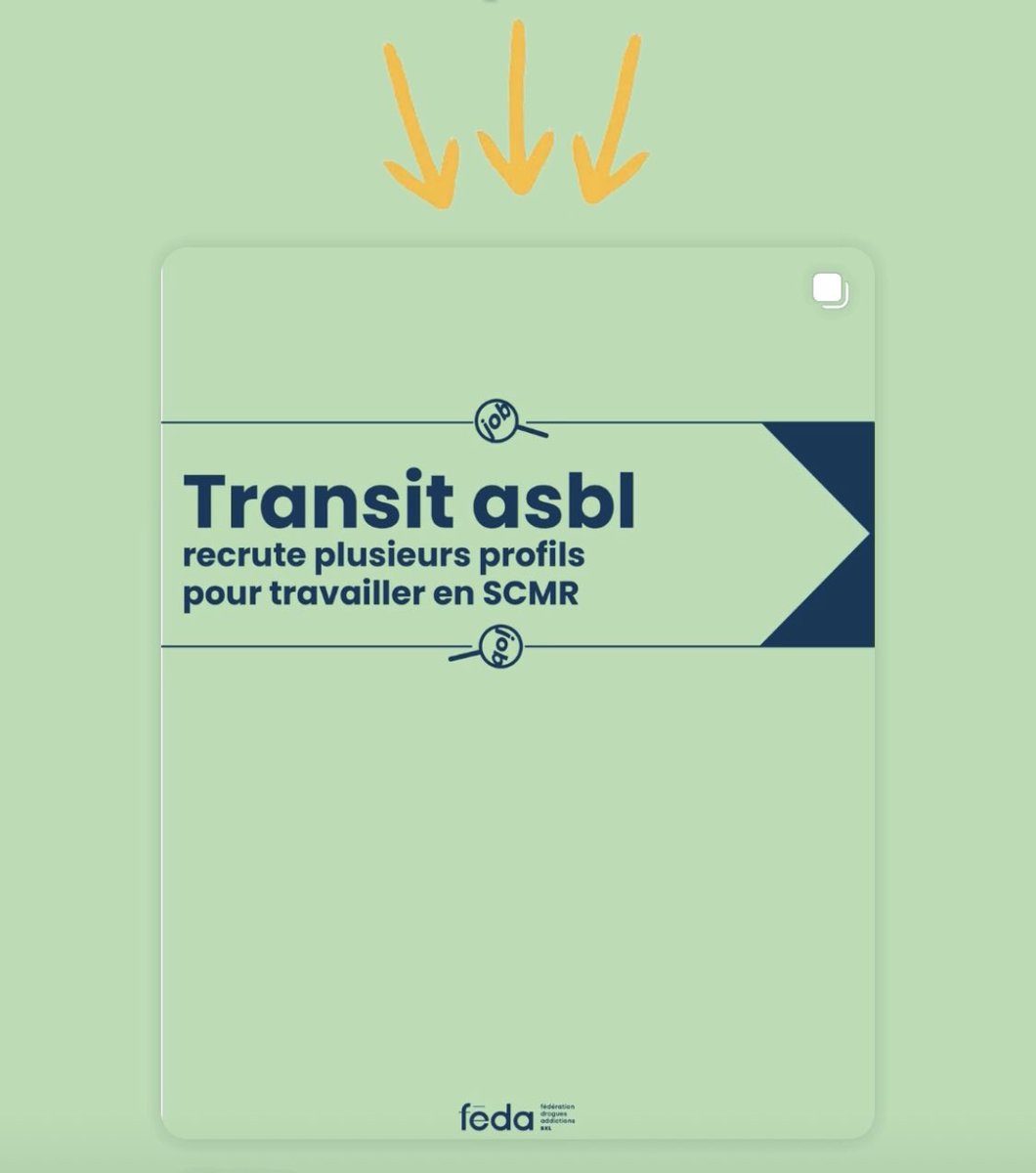 Dr Zoë Dubus (@zoedubus) on Twitter photo Plusieurs offres d’emplois pour travailler en salle de consommation à moindre risque à Bruxelles ! <a href="/fedabxl/">féda bxl asbl</a>
fedabxl.be/fr/2025/07/tra… Plusieurs offres d’emplois pour travailler en salle de consommation à moindre risque à Bruxelles ! <a href="/fedabxl/">féda bxl asbl</a>
fedabxl.be/fr/2025/07/tra…