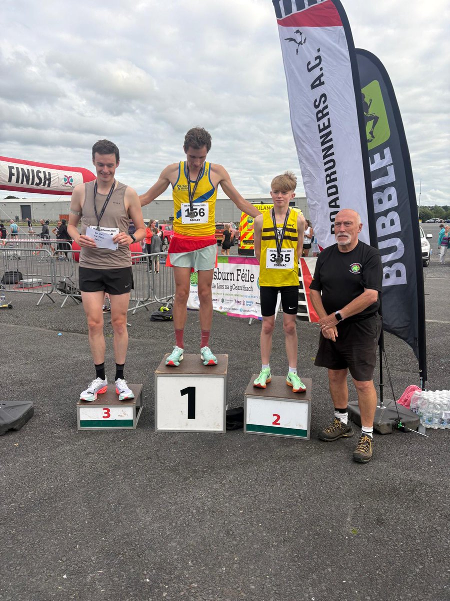 North Belfast Harriers AC (@nbharriers) on Twitter photo Congratulations to young Cormac Leheny on a breakthrough 5k performance last night at the Roadrunners 5km.
Results <a href="/CChipIre/">ChampionChip Ireland</a> Congratulations to young Cormac Leheny on a breakthrough 5k performance last night at the Roadrunners 5km.
Results <a href="/CChipIre/">ChampionChip Ireland</a>