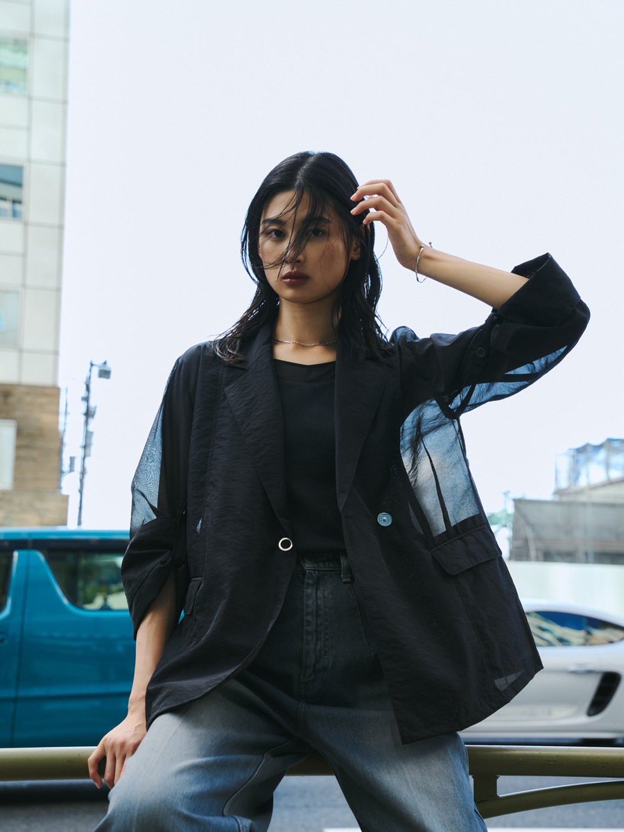 ★UNITED TOKYO
Dry Air サマーカーディガン　unisex DENIM COLLECTION - UNITED TOKYO