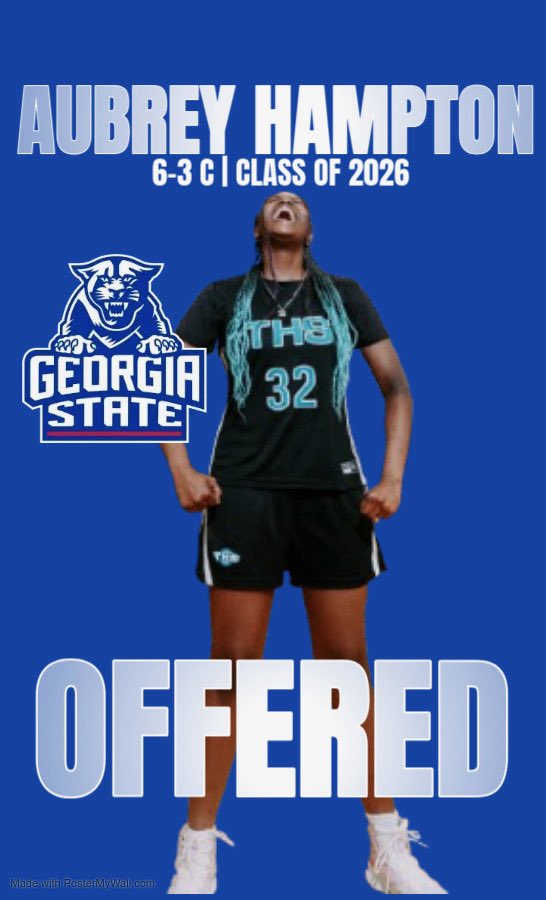 Aubrey Hampton (@aubreyhampton32) on Twitter photo After a very good conversation with <a href="/coachgenehill/">Gene Hill</a> and <a href="/Coach_Noc/">Shanasa Sanders</a> I am blessed and honored to have received an offer from <a href="/GSU_WBasketball/">GSU Women's Basketball</a> thank you for believing in me! After a very good conversation with <a href="/coachgenehill/">Gene Hill</a> and <a href="/Coach_Noc/">Shanasa Sanders</a> I am blessed and honored to have received an offer from <a href="/GSU_WBasketball/">GSU Women's Basketball</a> thank you for believing in me!