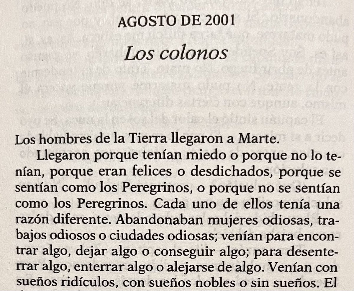 lester_bm's tweet photo. Crónicas Marcianas 
R.  B. https://t.co/n8B9eUJFEe