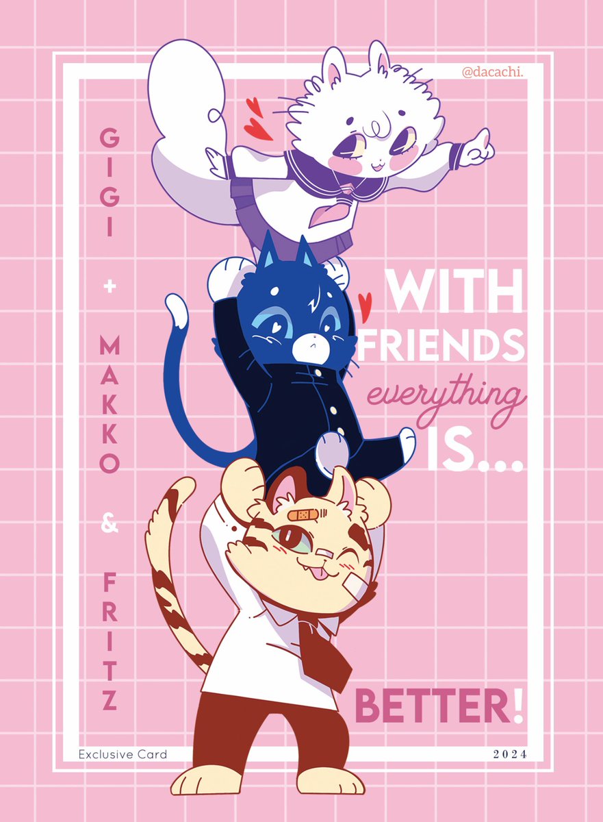 DacachiArt's tweet photo. Happy #801day from all the #BLReadersClub ~ 🐱💜💙❤️🩷💖✨
.
#yaoiday #bl https://t.co/Uq3VKGiAU6