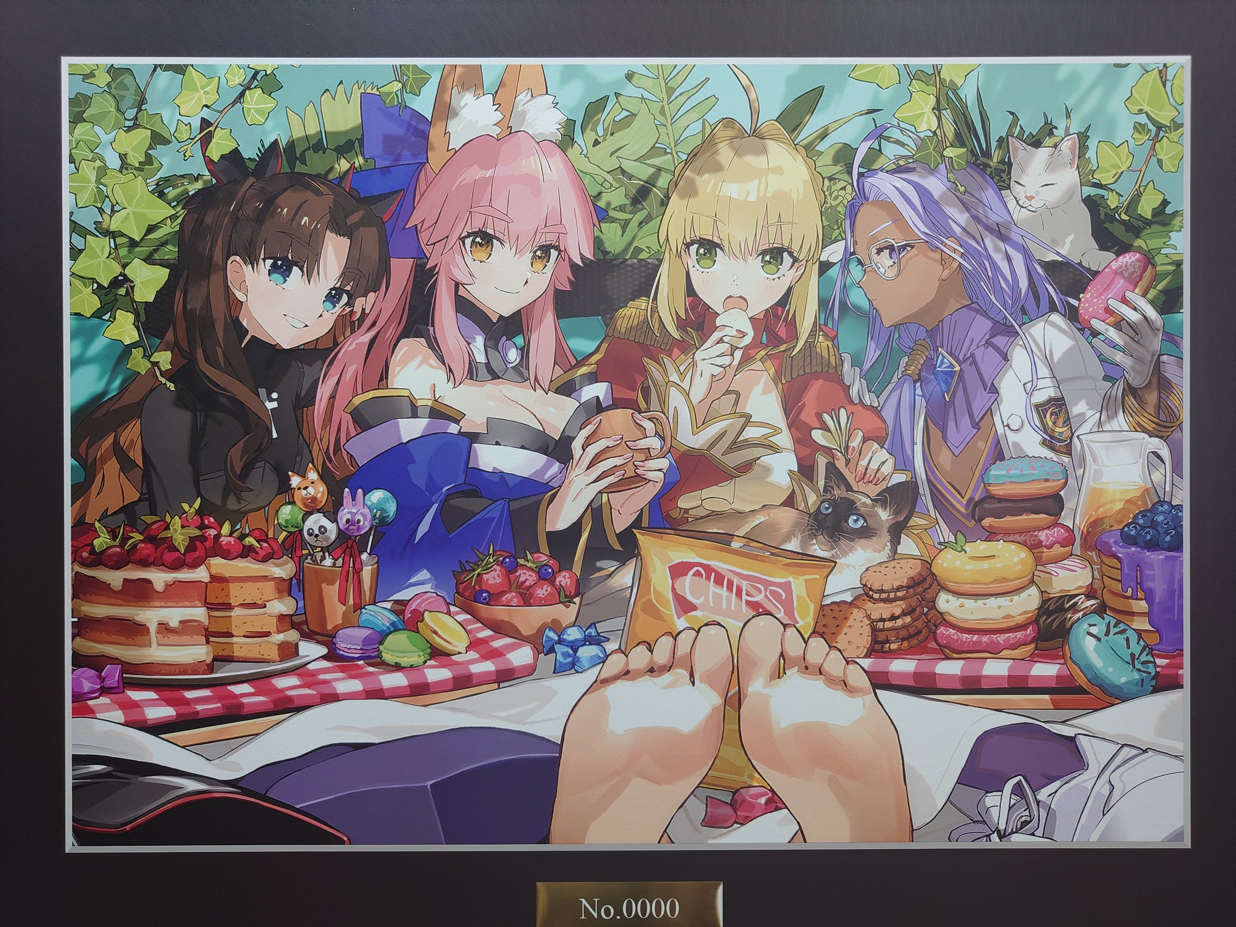 Fate/EXTRA LastEncore　キャラファイングラフ Fate/EXTRA LastEncore キャラファイングラフ