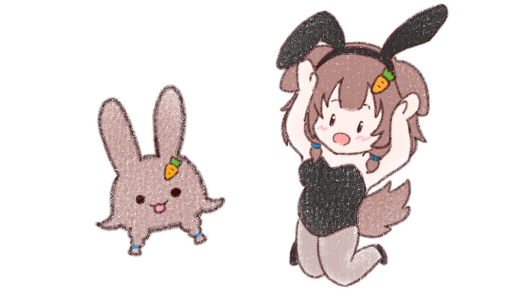 #できたてころね
“ころさん”×“なんの日？” 
8月2日はバニーの日🐰