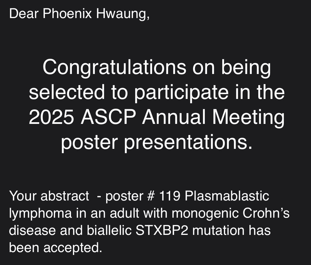 phoenixhwaung's tweet image. yaay see you all in Atlanta! #ascp2025
