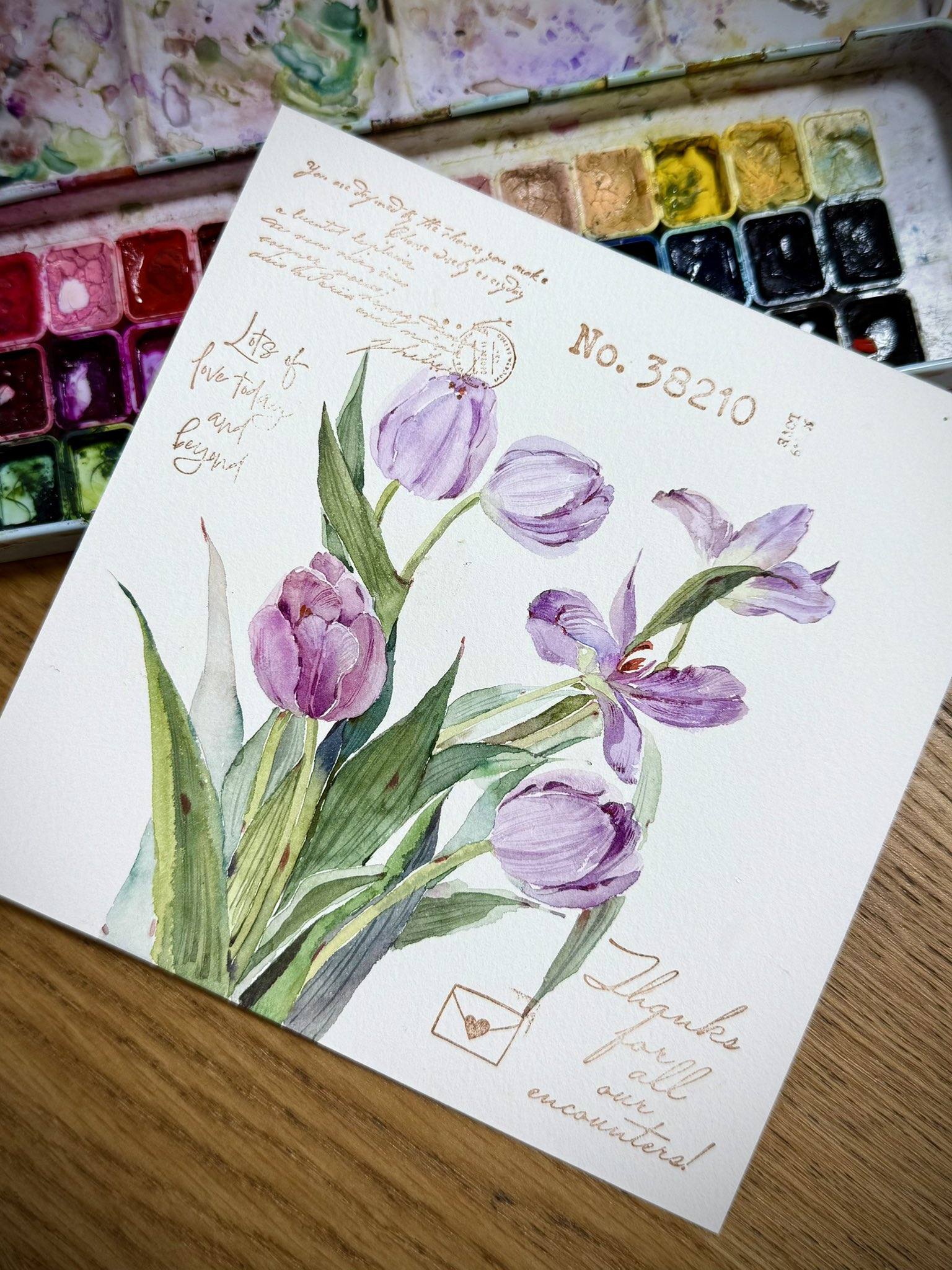 踊るチューリップ　水彩画 mqdefault.jpg