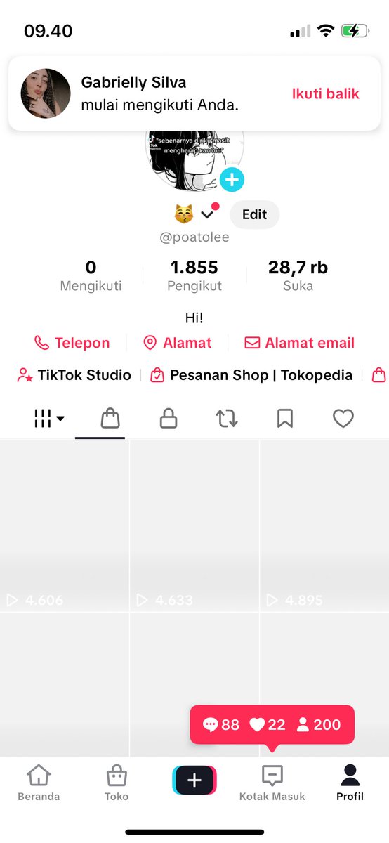 Fayurah's tweet photo. Wts tiktok acc/ akun tiktok akuh, 130k boleh langsung/pake middleman #zonauang #jualakuntiktok https://t.co/6kTIj6MsY4