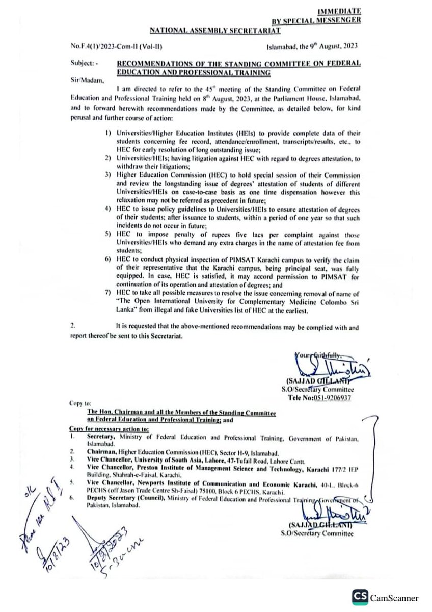 <a href="/Pakistanhealth4/">Voice for Student Rights</a> <a href="/hecpkofficial/">HEC Pakistan</a> <a href="/DrZiaUlQayyum/">Zia Ul-Qayyum</a>