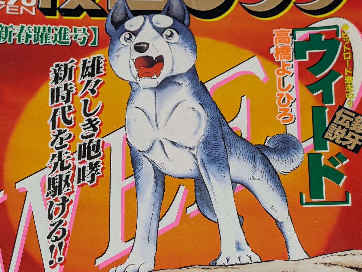 高橋よしひろ　銀牙伝説ウィード　サイン Yahoo!オークション - 摸写【サイン色紙】 高橋よしひろ 『銀牙