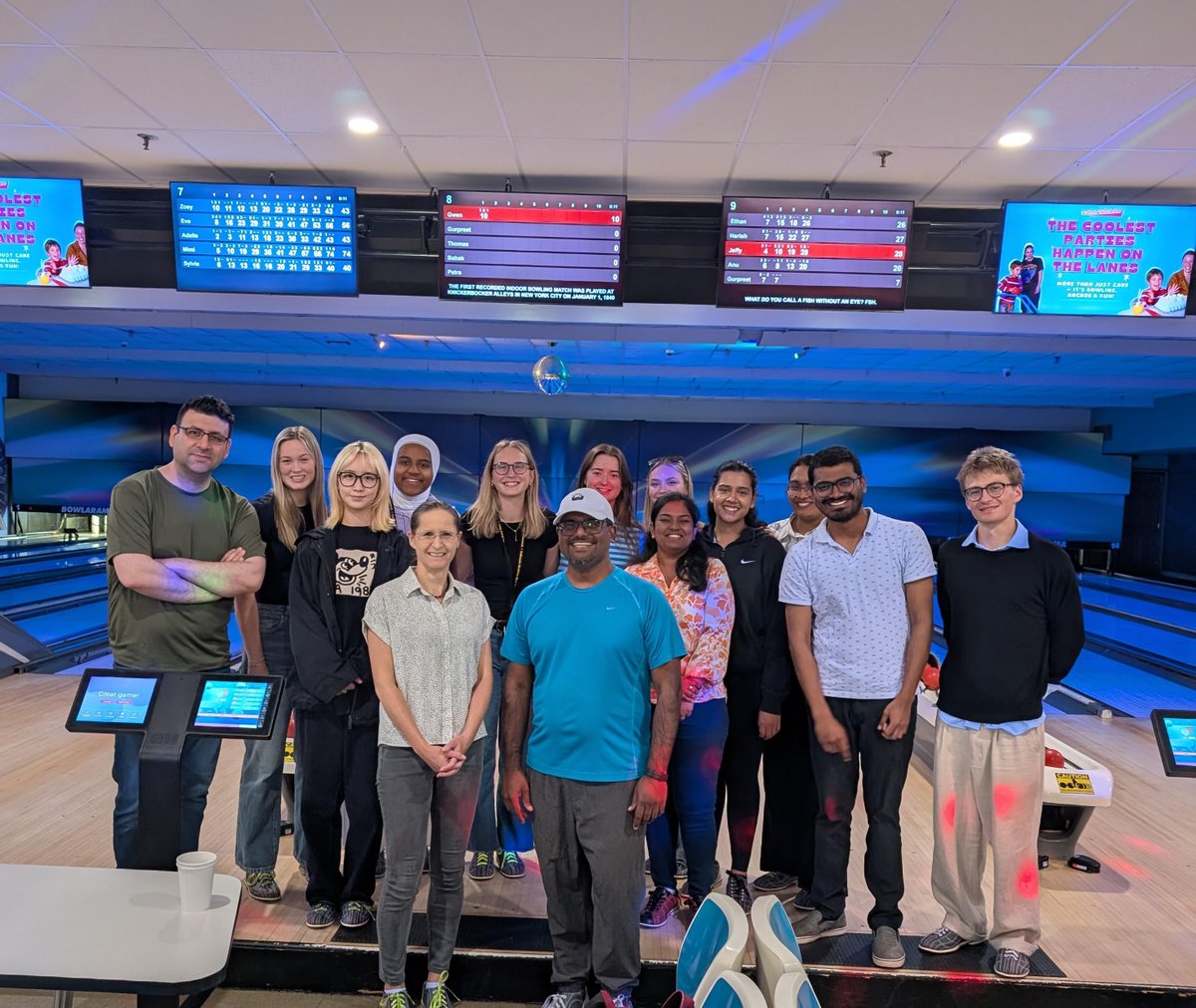 Prof.Thomas Pulinilkunnil (@tpulinil) on Twitter photo “Leave no pin standing”—a ”wonderful start of the NB day-long weekend by bowling with members of the <a href="/tpulinil/">Prof.Thomas Pulinilkunnil</a> and <a href="/PKienesberger/">Petra Kienesberger, PhD</a> lab! “Leave no pin standing”—a ”wonderful start of the NB day-long weekend by bowling with members of the <a href="/tpulinil/">Prof.Thomas Pulinilkunnil</a> and <a href="/PKienesberger/">Petra Kienesberger, PhD</a> lab!