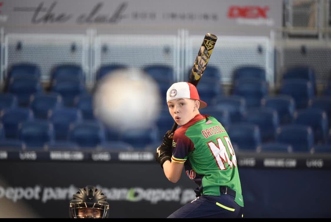 DomDriscoll22's tweet image. Throwback @PowerShowcase @Marlins #homerunderby #2028Class