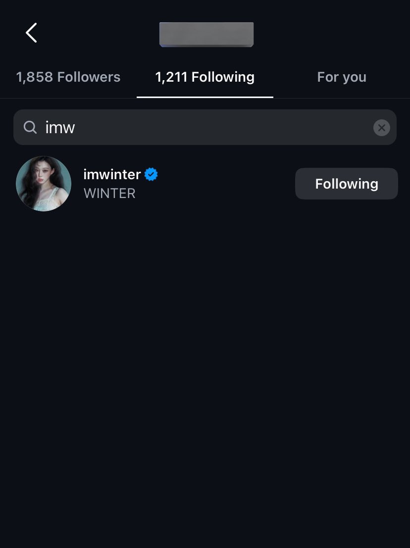 Bottega Veneta staff is following WINTER on instagram 

📝: she is the only member she follows 

#WINTER  #윈터 #에스파 #에스파윈터
#ウィンター #金旼炡