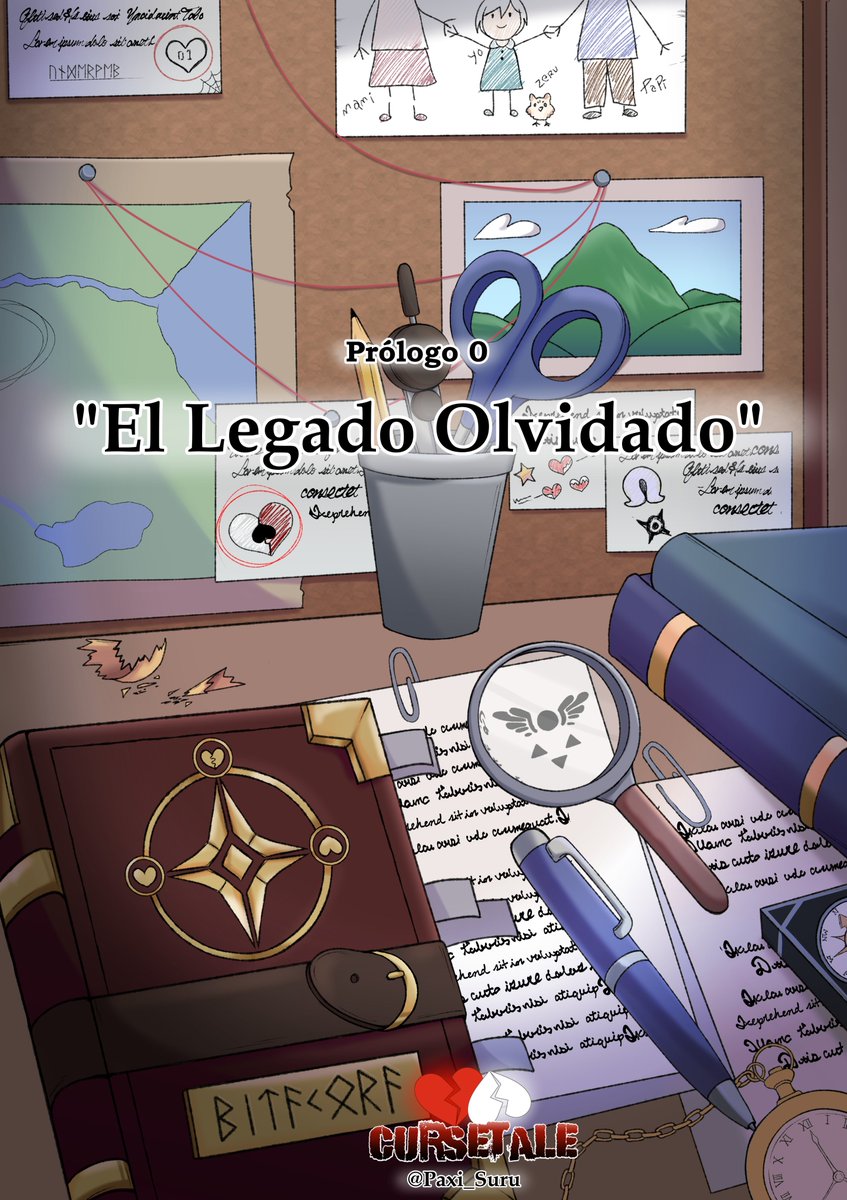 Cursetale_AU's tweet image. Portada del Prólogo 0 de #Cursetale

"El Legado Olvidado" será próximo a estrenarse.

¿Pueden encontrar las referencias?