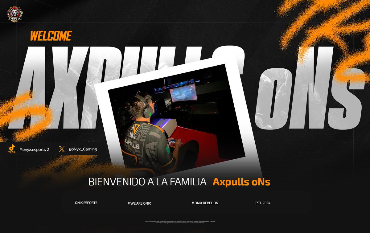 oNyx_Gaming84's tweet image. Una vez más la Organización
ONYX ESPORTS le da
la Bienvenida a su CASTER y CREADOR DE CONTENIDO @axpulls
Saludos Amigo.