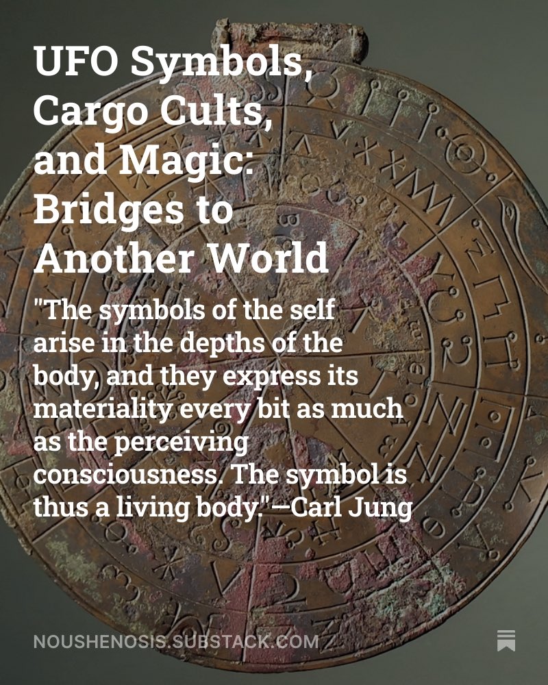 Galactic Troubadour (@noushenosis) on Twitter photo For those interested in UFO symbols and their connection to magick/alchemical symbols and “hieroglyphics,” I’m excited to announce that my first substack article has finally been published!
Huge thank you <a href="/Peter_Levenda/">Peter Levenda</a> & <a href="/azrael2393/">Marco Visconti</a> for their insights & kindness.
(link below!) For those interested in UFO symbols and their connection to magick/alchemical symbols and “hieroglyphics,” I’m excited to announce that my first substack article has finally been published!
Huge thank you <a href="/Peter_Levenda/">Peter Levenda</a> & <a href="/azrael2393/">Marco Visconti</a> for their insights & kindness.
(link below!)