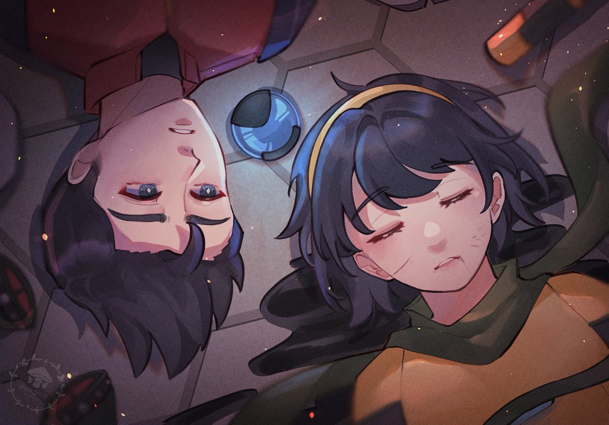 pungico's tweet image. After fight -

(Sorry y&apos;all I reminded the trauma 🥲)
#EjenAli #ejenalithemovie2 #eatm2 #alilicia