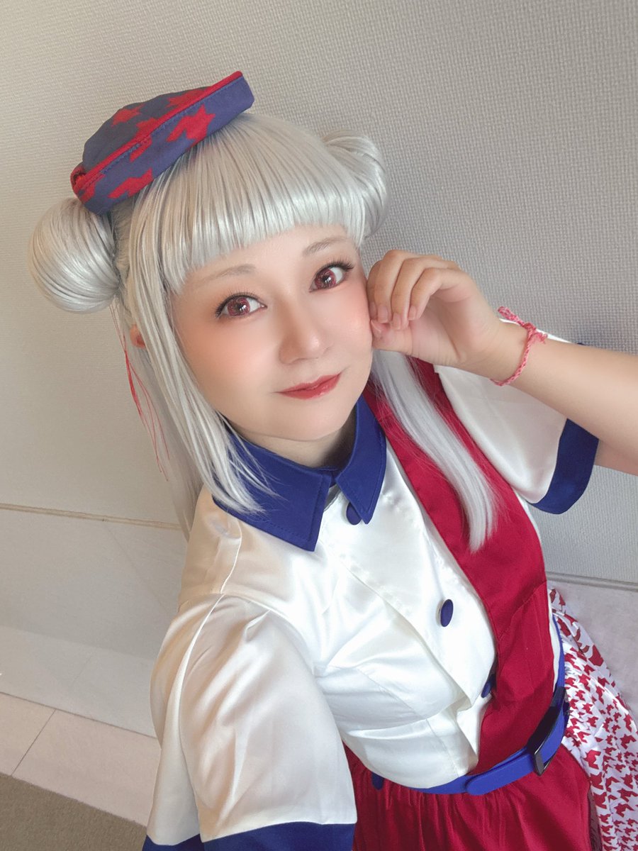 着替えた！このあとステージです✨
#コスサミ