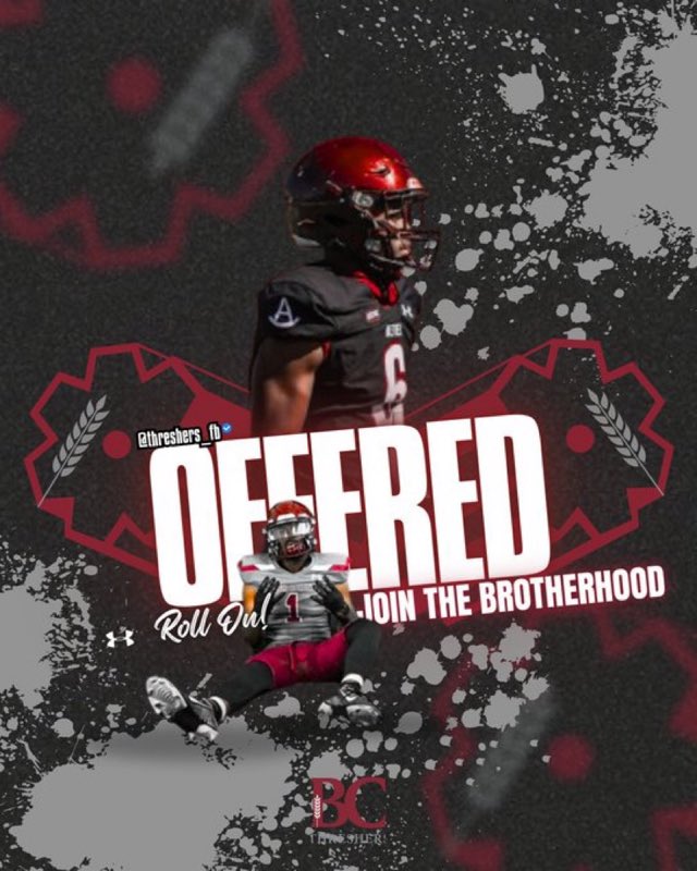 Cash Wheeler (@cashwheeler26) on Twitter photo After a great conversation with <a href="/teeterf/">Coach Felicia Teeter</a> I am blessed to receive an offer from <a href="/Threshers_FB/">Bethel College FB</a>.
<a href="/jwlawson1/">Coach Lawson</a> <a href="/CoachMillerBC/">Kade Miller</a>
<a href="/Perryton_HC/">Joshua Hernandez</a> <a href="/CoachWhiteDB1/">Coach White</a> <a href="/RandallSweet5/">Randall Sweet</a> <a href="/StevenLiles/">Steven Liles</a> <a href="/KaleSteed/">Kale Steed</a> After a great conversation with <a href="/teeterf/">Coach Felicia Teeter</a> I am blessed to receive an offer from <a href="/Threshers_FB/">Bethel College FB</a>.
<a href="/jwlawson1/">Coach Lawson</a> <a href="/CoachMillerBC/">Kade Miller</a>
<a href="/Perryton_HC/">Joshua Hernandez</a> <a href="/CoachWhiteDB1/">Coach White</a> <a href="/RandallSweet5/">Randall Sweet</a> <a href="/StevenLiles/">Steven Liles</a> <a href="/KaleSteed/">Kale Steed</a>