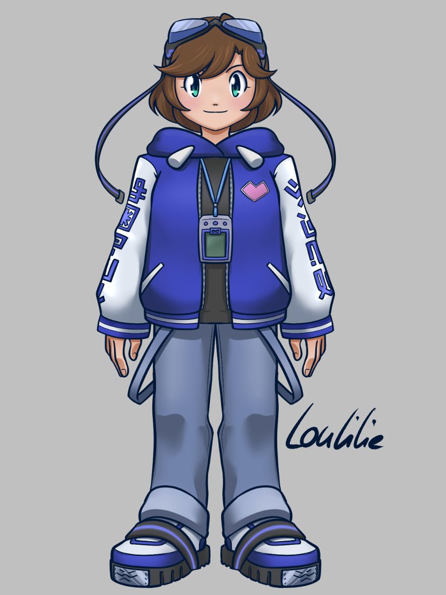 This is still a WIP, but I wanted to give y'all a peak at what I've been working on during this year's Odaiba day! 👾