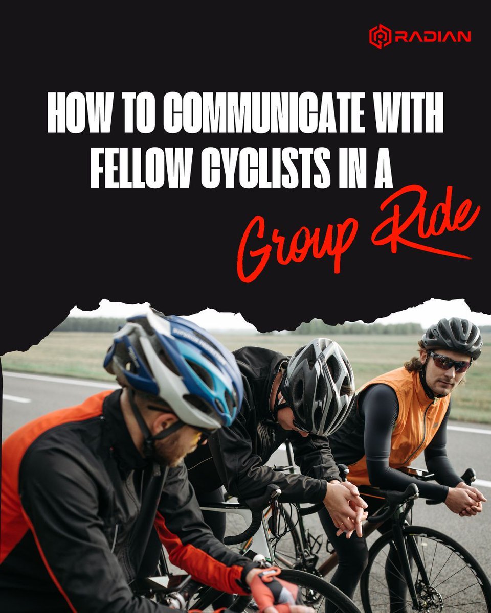 radianlabsllc's tweet image. Group rides are thrilling, but communication is key! 🗣️✨ Use hand signals and cues to stay safe. With Wingman, ride confidently and enjoy the journey. Let's keep it safe and fun! Visit radianllc.net 

#BicycleSafety #GroupRide #Wingman