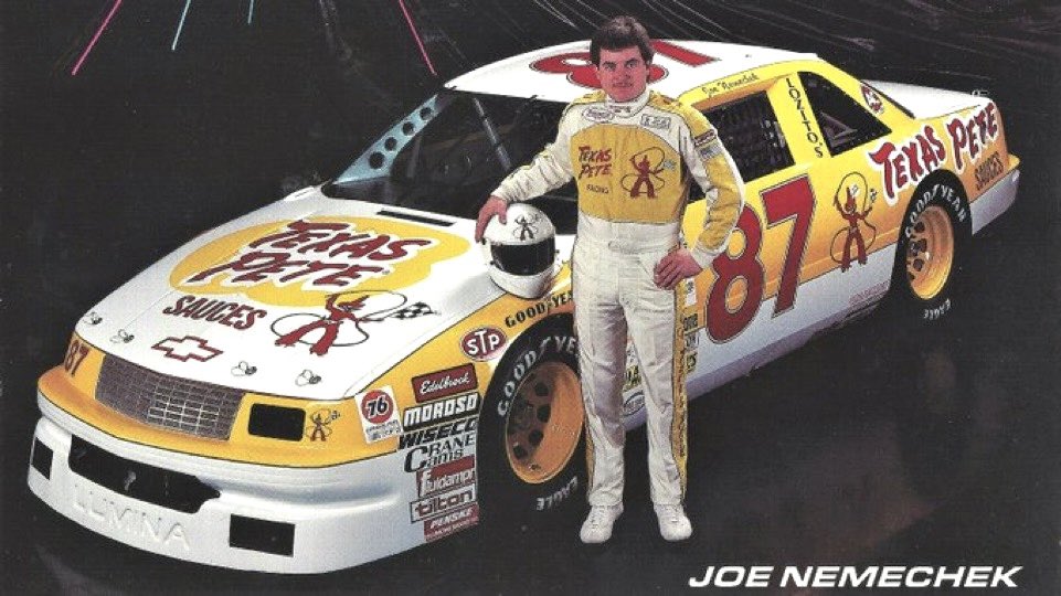 LegendsNascar's tweet image. Joe Nemechek won the 1992 Kroger 200 at IRP 33 years ago today. 🏁 

It was Nemechek's first Busch (@NASCAR_Xfinity) series win. He won again at New Hampshire, and won the 1992 Busch series championship.     

#FrontRowJoe 🏆🏁