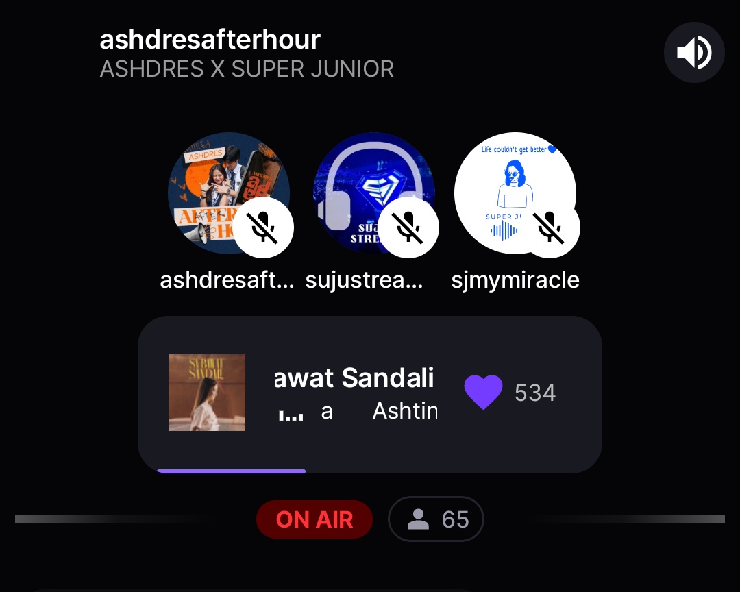suju_streams's tweet image. We're discovering beautiful songs today from talented artists #AshDres 🥹🧡 we're so happy for this collaboration with #Keepers fandom 🫶🏻

Join us now on StationHead #ELF! 🎧
📻 share.stationhead.com/s11sv52vp487

#AshtineOlviga #AndresMuhlach
#SUPERJUNIOR #슈퍼주니어