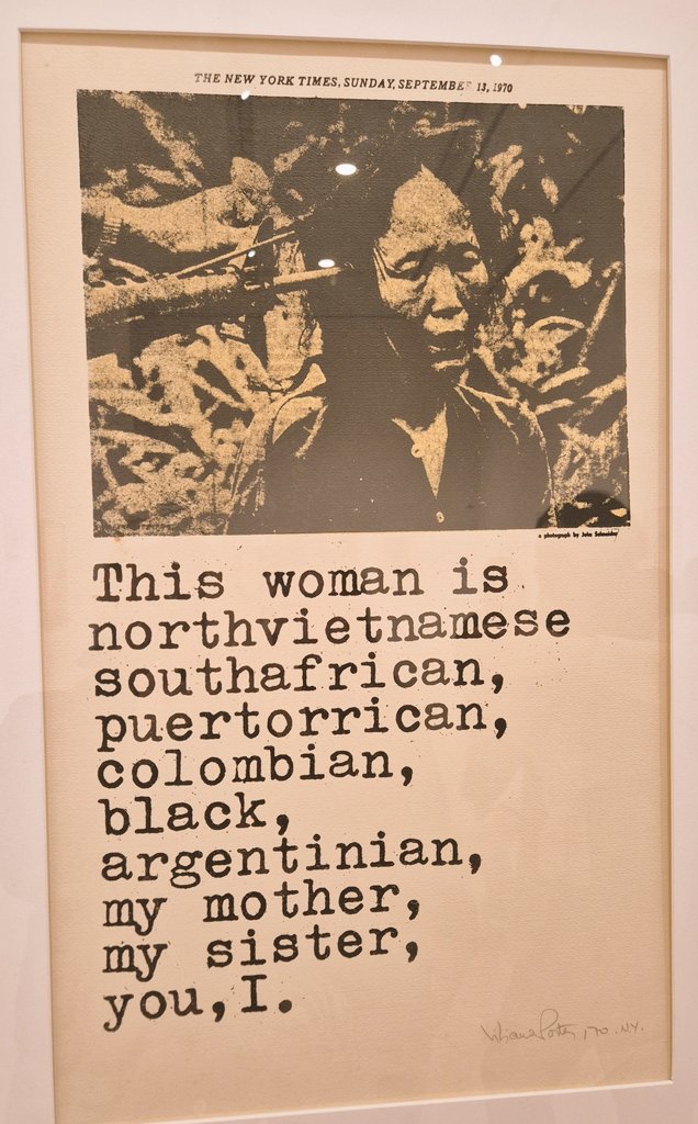 Todas somos uma.
Que nunca nos falte sororidade, nem coragem, nem memória...

MALBA - Museu de Arte Latinoamericana de Buenos Aires. 
#MALBA 
#BuenosAires 
#museu 
#Mulheres