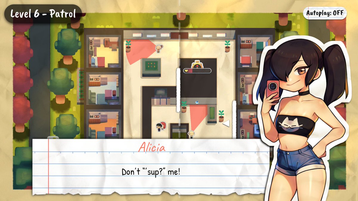 while Cheryll may be the main girl, we love a great secondary main girl #loveintinyspaces <a href="/battlebrewpro/">BattleBrew Productions 🔜 Busan Indie Connect</a>