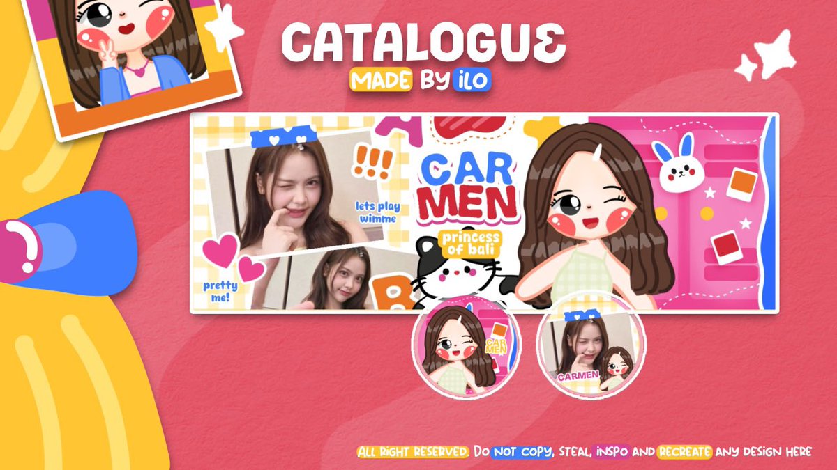 hElP repOsTt yuk?🤙

ada 1 layout chibi carmen yang butuh diospek apakah sudah aman? sekalian ilo juga mau cari kinci... kalo ada yang mau, bisa tolong drop 2 fotonya yah sama copal dan nick! hehehehe

sekalian tolong saran nama katalog yah<3 tenkscuuu🥰🫶🏻

#zonauang #zonaba