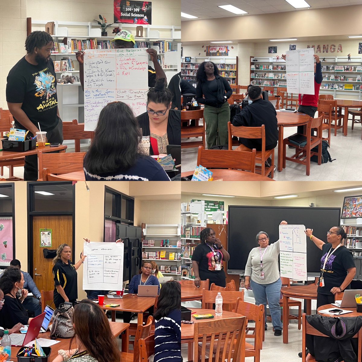 Working hard during Campus PD with CBPL Protocols!  <a href="/Ike9_AISD/">Eisenhower 9 College Prep</a> <a href="/Darrell88Ross/">Darrell Ross</a>  <a href="/XMRaldine/">XMR</a> #AldineStory #CBPL <a href="/LeftyJLew/">Jeremy Lewis</a>