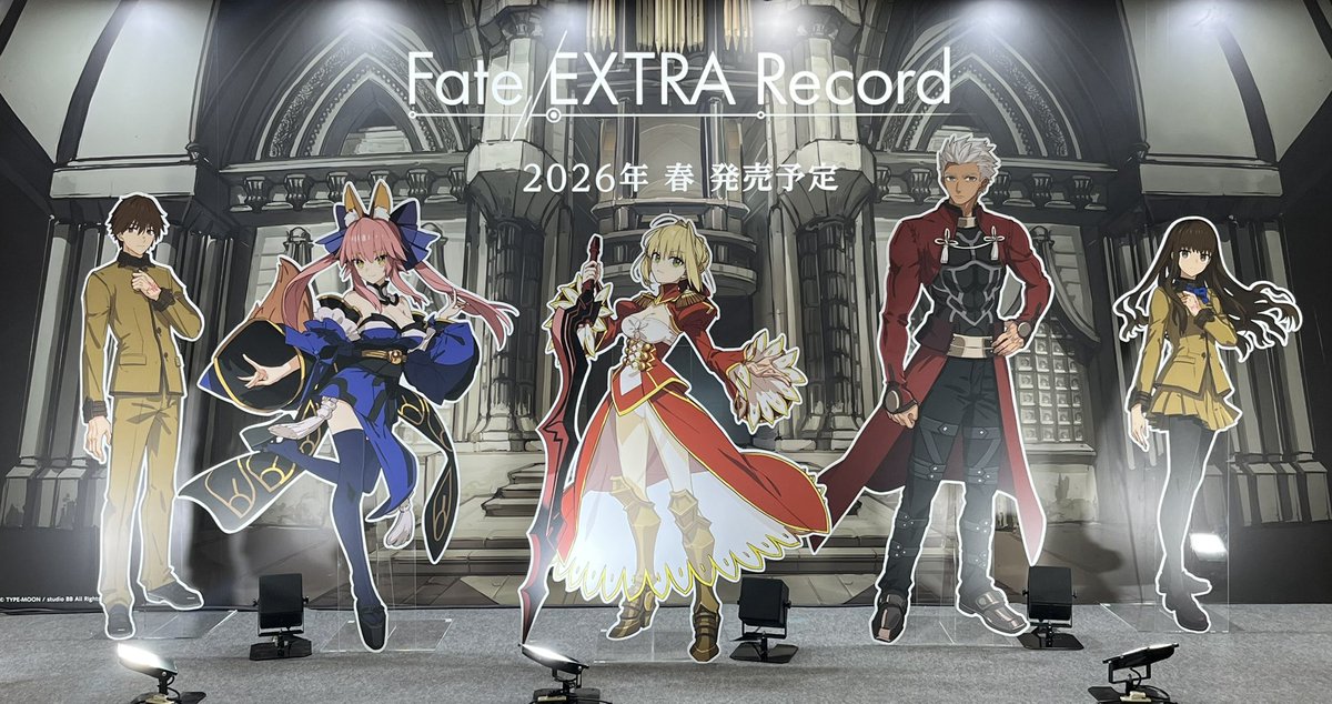 【公式】Fate/EXTRA Record tweet media