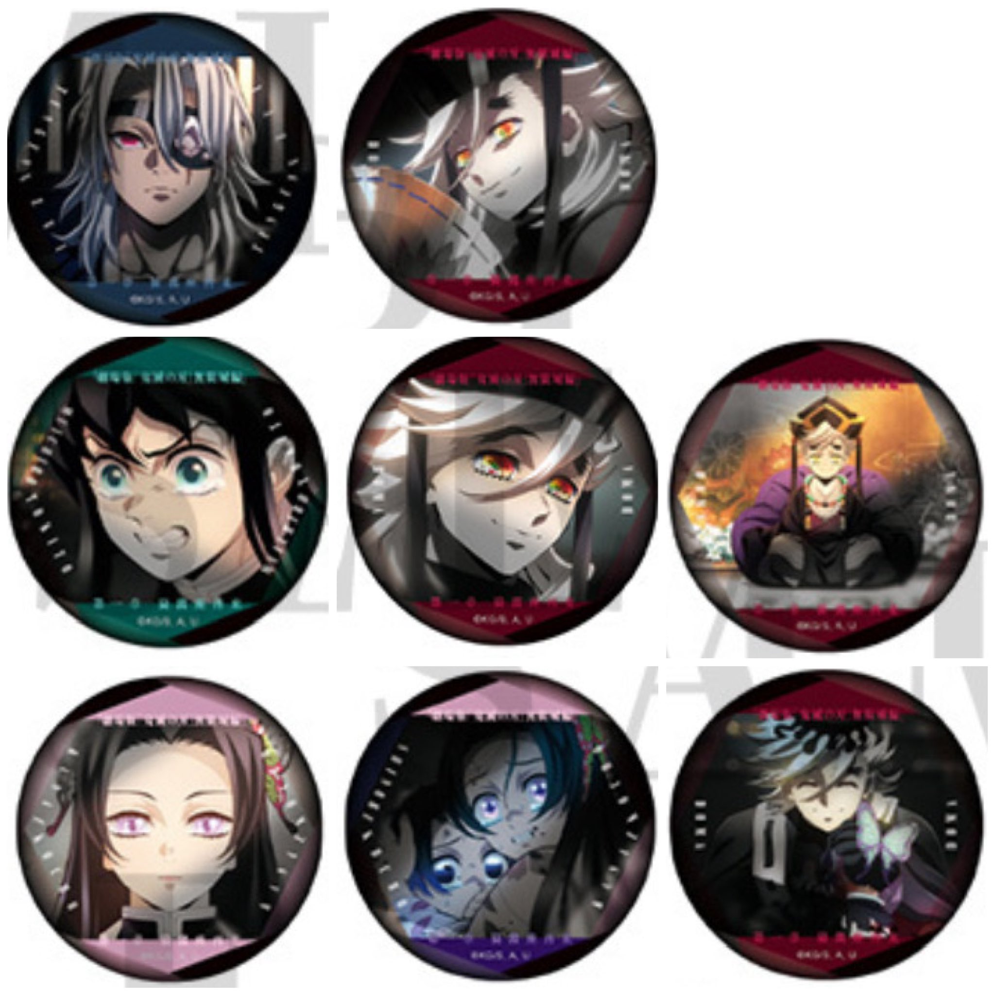 胡蝶カナエ ものがたる眼差し コレクション 缶バッジ B 鬼滅の刃 無限