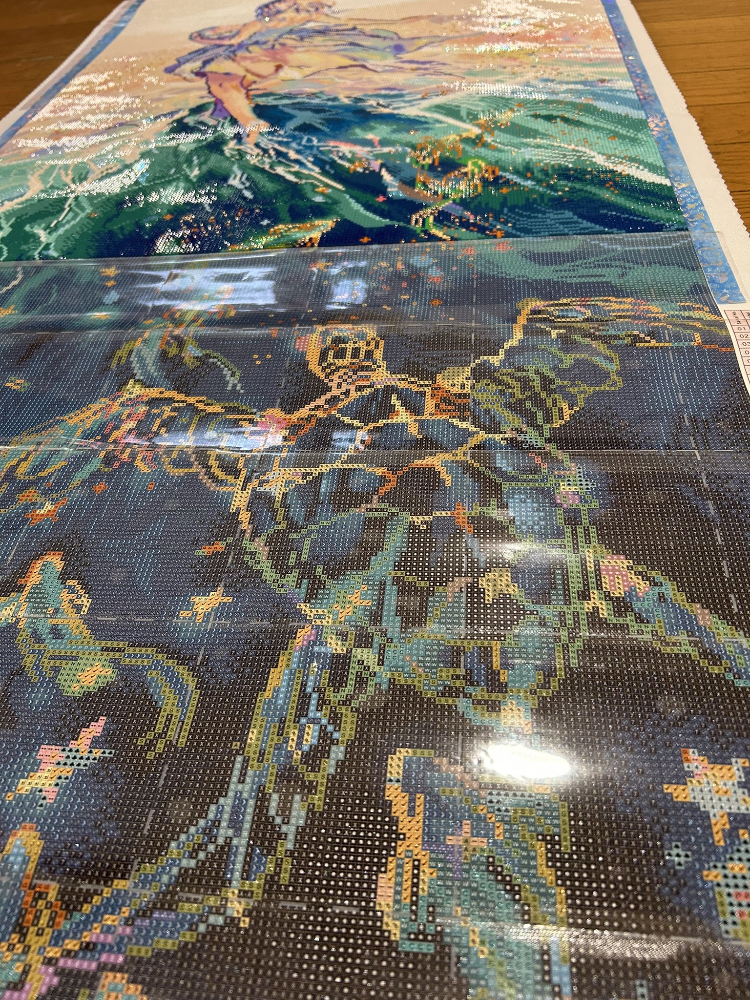 古*音様 ダイヤモンドアート　DAC 95㎝×70cm まる on X: 