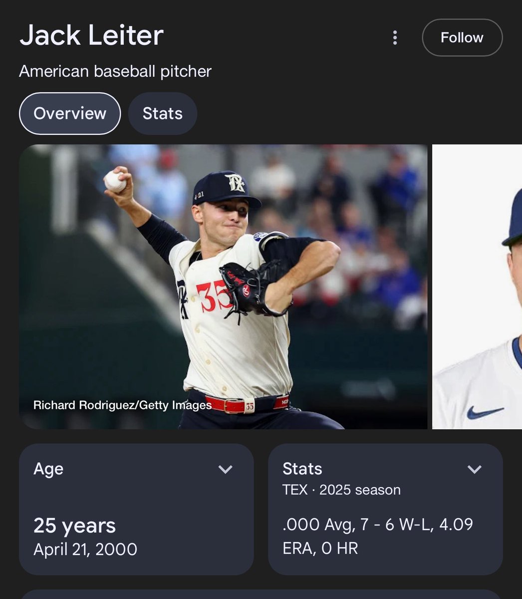 This guy right here!  He just gets better and better. Sure, he gave up a bases loaded walk, but he dug deep to keep it to one run by unloading a ton of triple digit heat. 

He just continues to impress me. Now if Rocker will use the time at Round Rock to find himself again, man