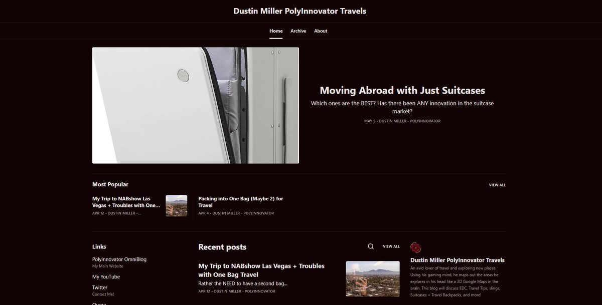 polyinnovator's tweet image. Check out the newest #omniblog post Dustin Miller PolyInnovator Travels [Posts 1-3] ➡️ polyinnovator.space/dustin-miller-…