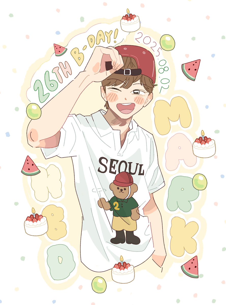생일축하해🥹🎱🍉
#HBD_MARK #HAPPY_MARK_DAY