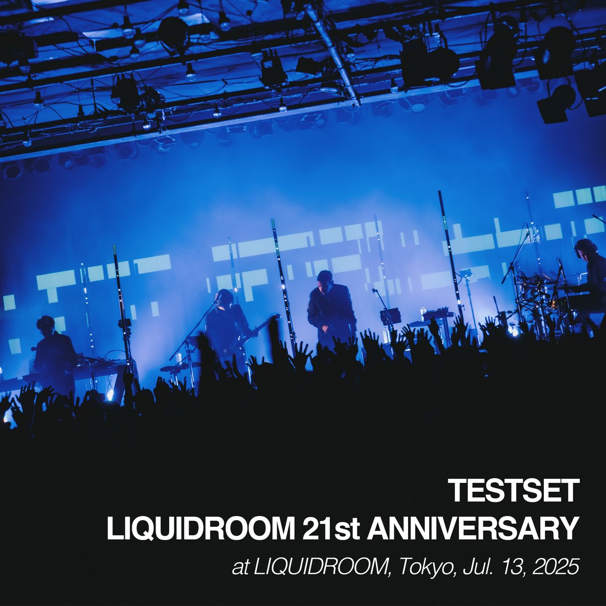TESTSET_2022's tweet image. 先日のLIQUIDROOM公演のセットリストを公開しました
参加された方もできなかった方もお楽しみください
※未発表の1曲を含んだため「ほぼ完全版」です
 
Apple Music: 
music.lnk.to/Upwlfc
Spotify: 
open.spotify.com/playlist/6ZELk…
YouTube: 
youtube.com/playlist?list=…

#TESTSET
#LIQUIDROOM