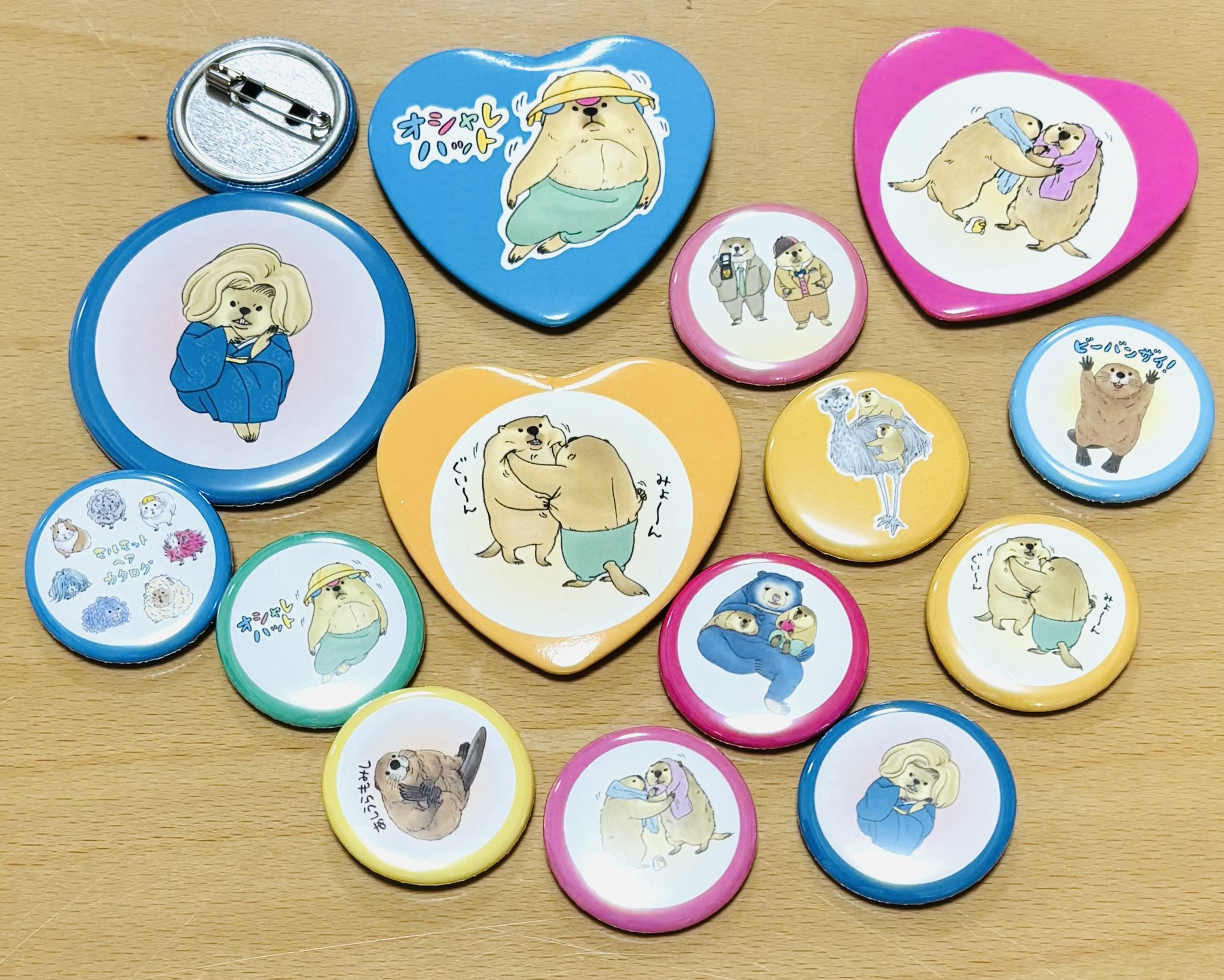 あにまる缶バッジるぅと すとぷり るぅと るぅとくん 缶バッジ 夏 アリツア 8周年