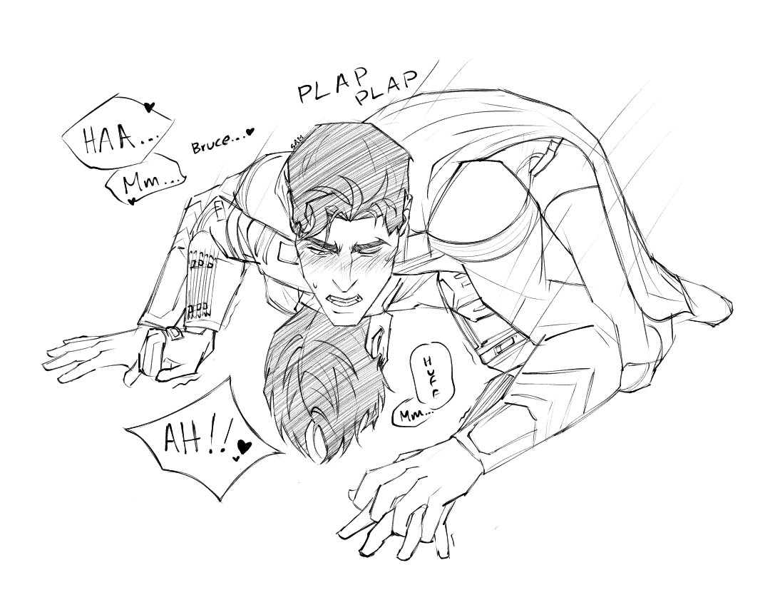 first time drawing say gex #SuperBat #Superman #Batman