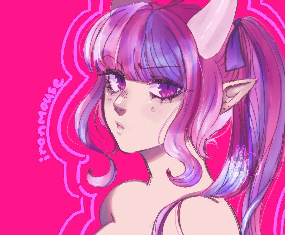 i wanted to not be too hard on myself and just enjoy the process hhahaha anyway 
#ironmouseart