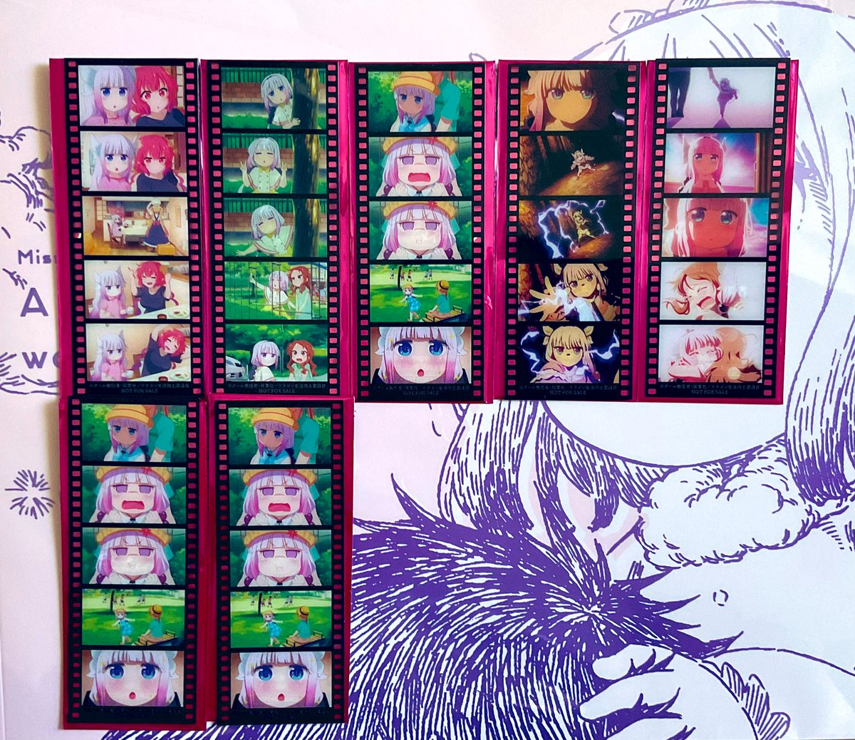 先週までの第5週目入場者特典✨ カンナ名シーンフィルム風しおり